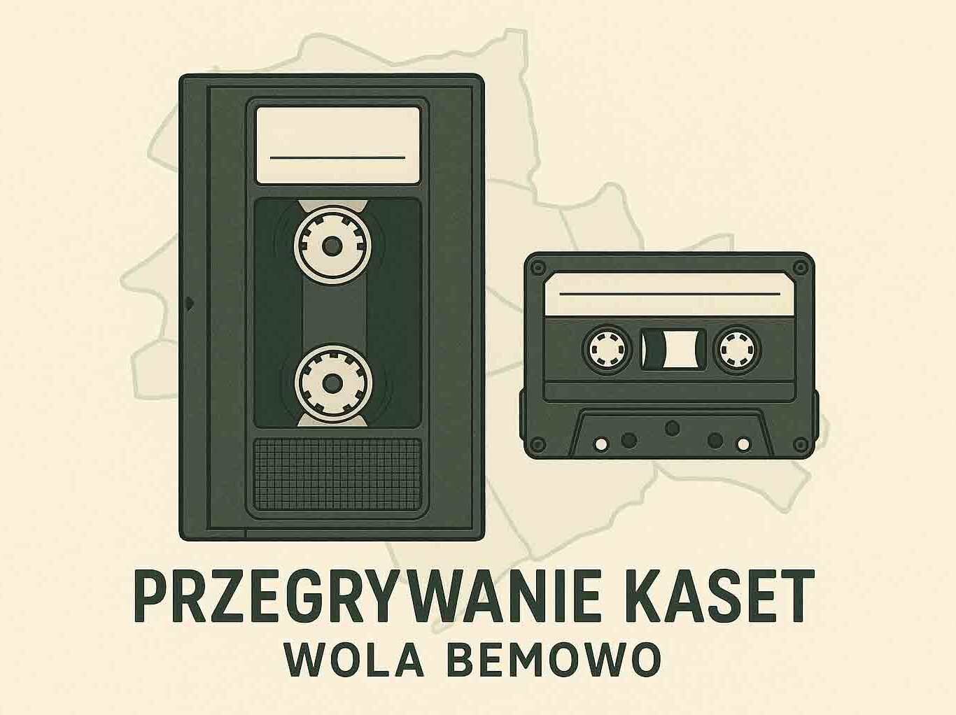 Przegrywanie kaset Wola Bemowo
